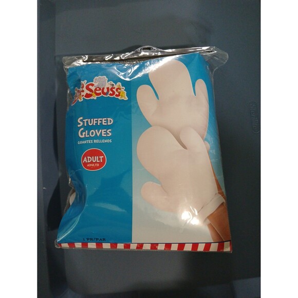 Dr Seuss stuffed gloves adult size OS - Picture 1 of 2